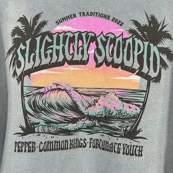 🔥🔥 SLIGHTLY STOOPID Designer Quality Concert Band HOODIE SWEATSHIRT - Men Sz M - Picture 9 of 11